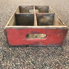 Load image into Gallery viewer, Vintage Enterprise 4 Section Wooden Crate (4x17x11)
