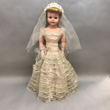 Load image into Gallery viewer, Vintage 1950&#39;s Soft Vinyl Doll - Betty the Beautiful Bride (~31&quot;)
