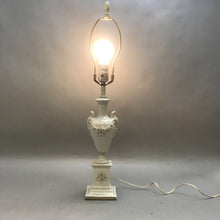 Load image into Gallery viewer, Antique Porcelain Table Lamp with No Shade (25&quot;)
