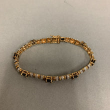 Load image into Gallery viewer, Ross Simons Gold Vermeil Sapphire Bracelet (7.5&quot;)
