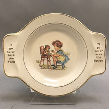 Load image into Gallery viewer, Child&#39;s Dish &quot;My Own Plate&quot;/Homer Laughlin Patent #88343 Vintage (9x8)
