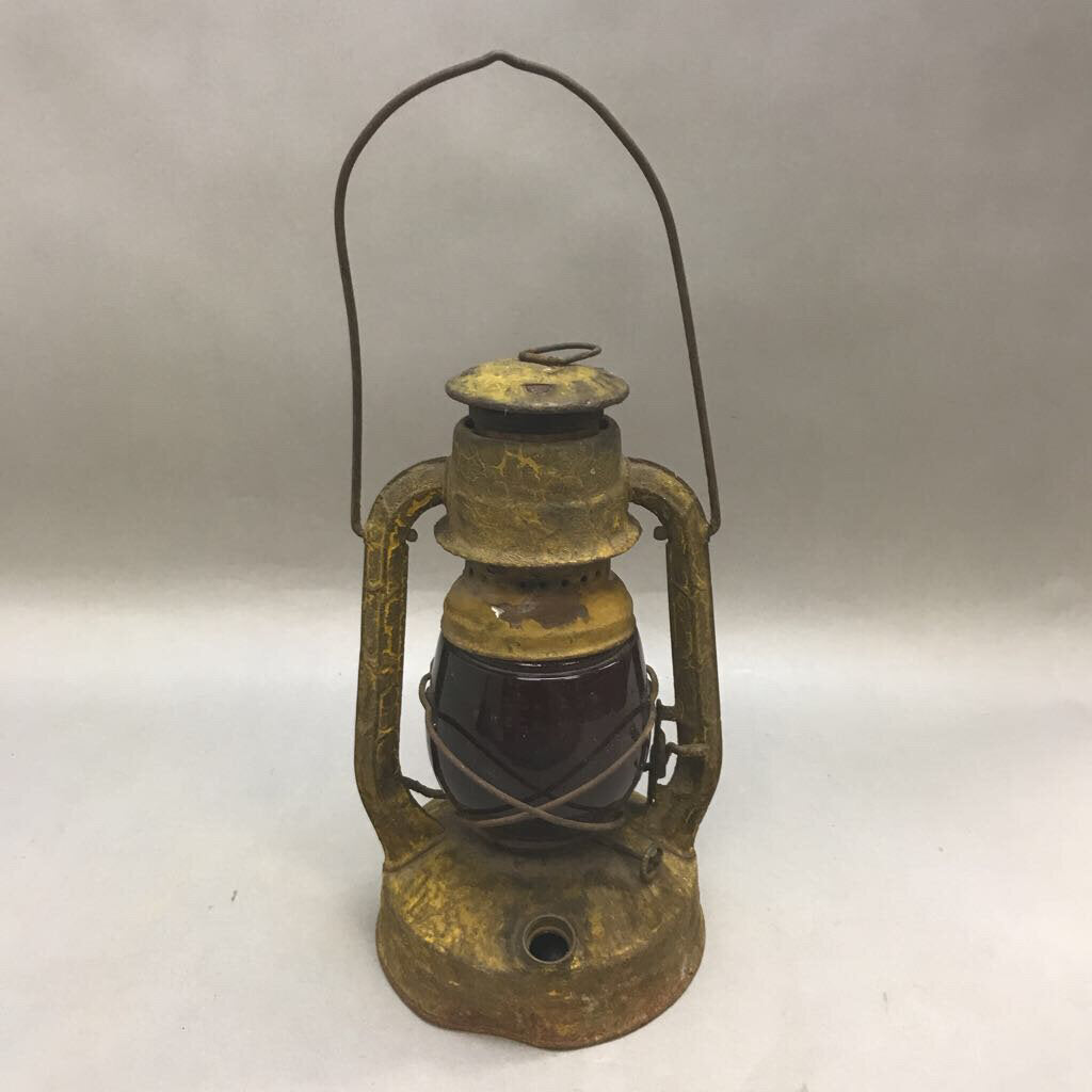 Vintage Dietz Yellow Lantern (12