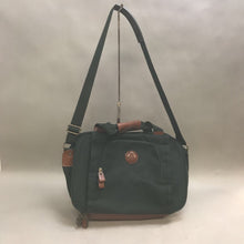 Load image into Gallery viewer, Samsonite Hunter Green Canvas Carry On Tote Bag (15&quot; x 12&quot; 5.5&quot;)
