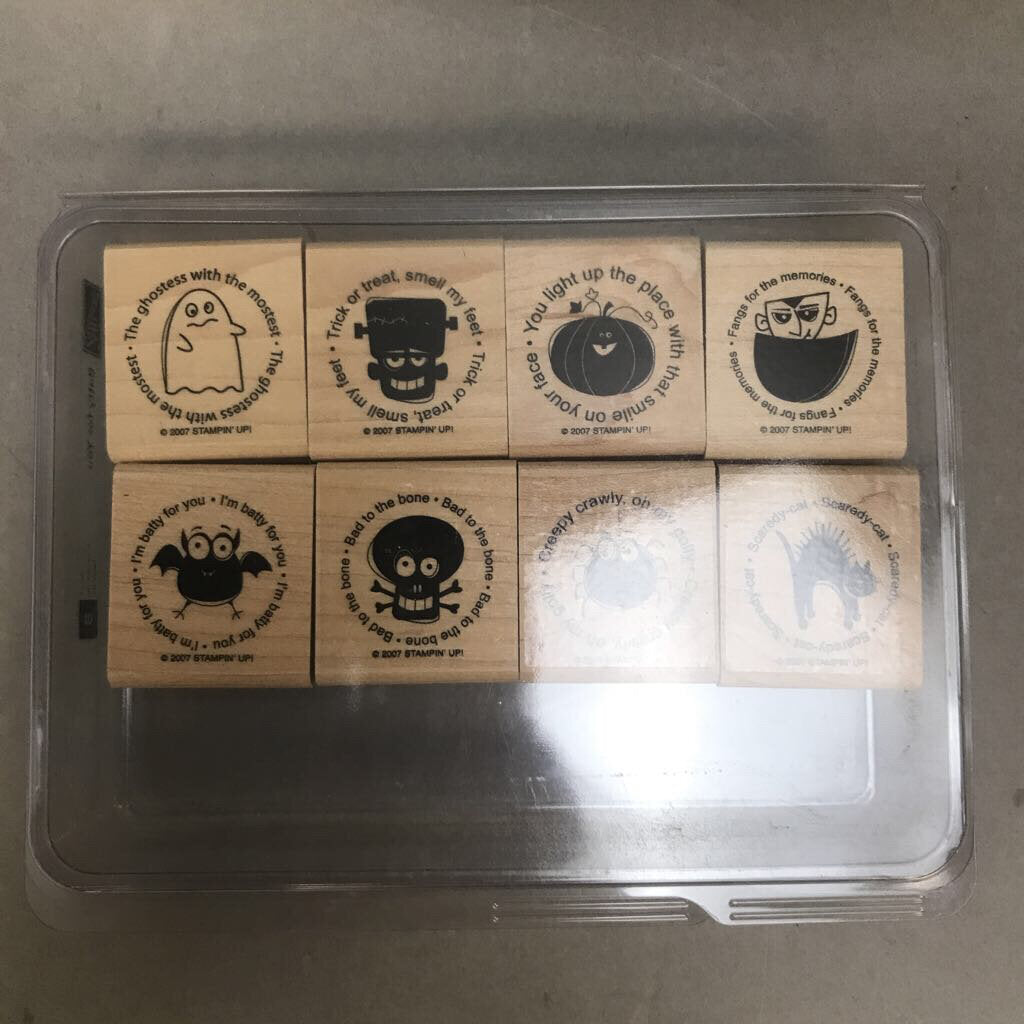 Halloween Rubber Stamps (8)