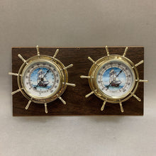 Load image into Gallery viewer, Vintage Nautical Weather Gauge (6x11x2&quot;)
