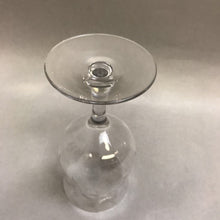 Load image into Gallery viewer, Vintage Etched Scottish Thistle Optic Water Wine Glass (6&quot;)(8 Available)
