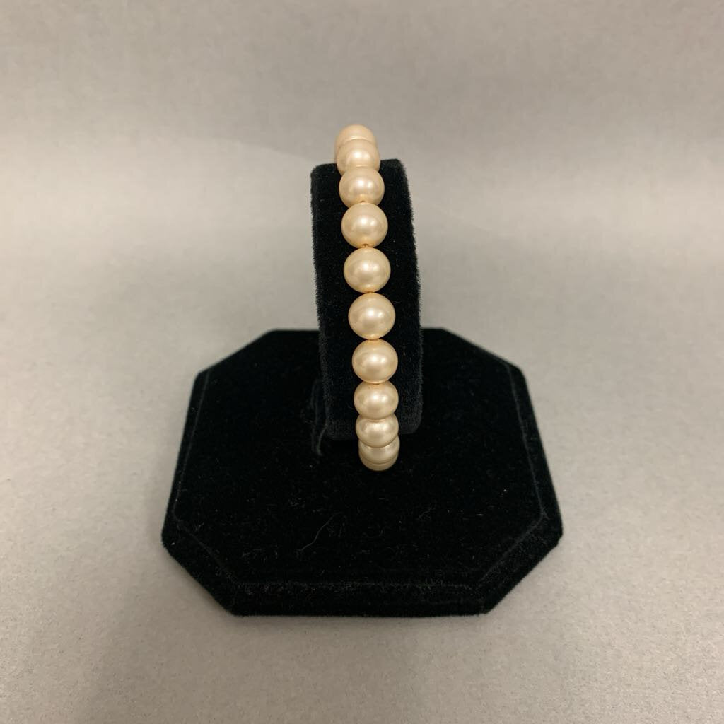 Pearl Bracelet w/ White Gold Filled Clasp (As-Is)(7