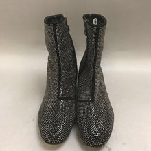 Load image into Gallery viewer, Nature Breeze Marcasite Rhinestone Embellished Ankle Boots New (Sz6)
