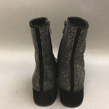 Load image into Gallery viewer, Nature Breeze Marcasite Rhinestone Embellished Ankle Boots New (Sz6)
