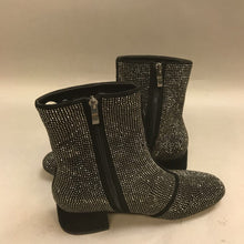 Load image into Gallery viewer, Nature Breeze Marcasite Rhinestone Embellished Ankle Boots New (Sz6)
