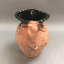 Load image into Gallery viewer, Clay Pottery Pitcher with Glazed Top &amp; Grape Motif (10&quot;)
