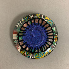 Load image into Gallery viewer, Mary Valerie Richter Mixed Media Art Brooch Pin (3&quot;)
