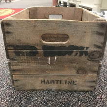 Load image into Gallery viewer, Vintage Hartline Wooden Crate (12x18x14)
