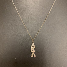 Load image into Gallery viewer, Sterling Alpha Kappa Lambda Sorority Necklace (19&quot;)
