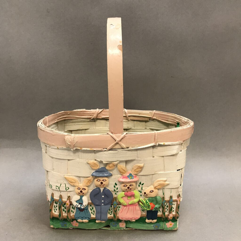 Vintage Easter Basket (10x8x6)