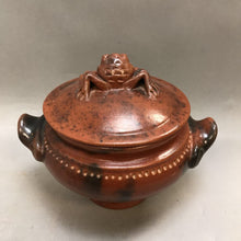 Load image into Gallery viewer, Lombok Pottery Covered Pot (10x11x9)
