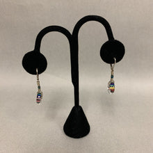 Load image into Gallery viewer, Sterling Art Glass Earrings
