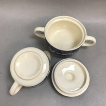 Load image into Gallery viewer, Willow Ware Royal China Cream And Sugar With Lid (2&quot;)
