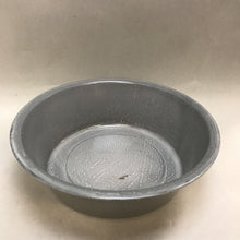 Load image into Gallery viewer, Vintage Gray Enamel Ware Large Bowl (11&quot;)
