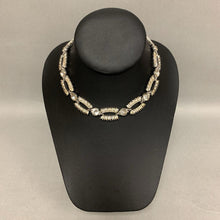 Load image into Gallery viewer, Vintage Clear Rhinestone Open Link 16&quot; Necklace &amp; 7&quot; Bracelet Set
