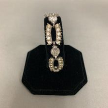 Load image into Gallery viewer, Vintage Clear Rhinestone Open Link 16&quot; Necklace &amp; 7&quot; Bracelet Set
