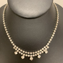 Load image into Gallery viewer, Vintage Rhinestone Necklace (14&quot;)
