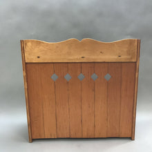 Load image into Gallery viewer, Doll House Hand Crafted Wood Storage Bench for 18&quot; Dolls (18&quot; x 17&quot; x 6&quot;)
