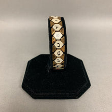 Load image into Gallery viewer, Vintage Enameled Bookchain Souvenir St. Augustine Bracelet (7&quot;)
