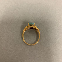 Load image into Gallery viewer, 18K Gold Opal Diamond Ring sz 8 (4.0g) (As-Is: Loose Stone)
