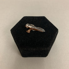 Load image into Gallery viewer, Remington Enameled Metal Gun Tie Clip (1.5&quot;)
