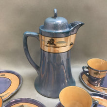 Load image into Gallery viewer, Japanese Lusterware Coffee Pot &amp; Luncheon Set (9.5&quot;)
