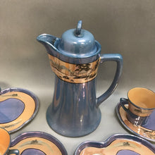 Load image into Gallery viewer, Japanese Lusterware Coffee Pot &amp; Luncheon Set (9.5&quot;)
