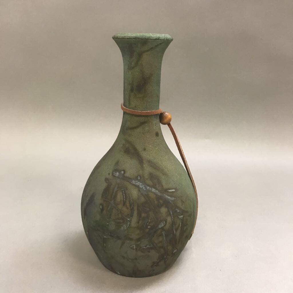 Green Pottery Vase (9