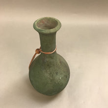 Load image into Gallery viewer, Green Pottery Vase (9&quot;)
