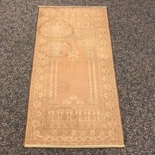 Load image into Gallery viewer, Antique Turkish Silk Prayer Rug (45x24)
