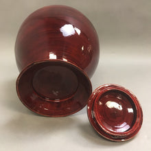 Load image into Gallery viewer, Zodax Red Ginger Jar w Lid (15&quot;)
