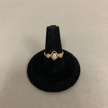 Load image into Gallery viewer, 10K Gold Ethiopian Opal Ring sz 5 (1.4g)
