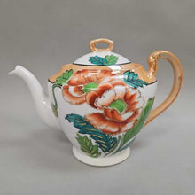 Load image into Gallery viewer, Japanese Lusterware Teapot w/ Underplate (~7.5&quot;)
