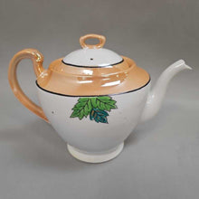 Load image into Gallery viewer, Japanese Lusterware Teapot w/ Underplate (~7.5&quot;)
