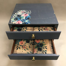 Load image into Gallery viewer, Blue 4 Drawer Chest (11x14x13)
