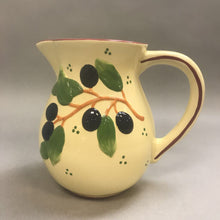 Load image into Gallery viewer, Hand Painted The Olive Grove Pitcher (8&quot;)
