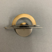 Load image into Gallery viewer, Mar of Santa Barbara Silver &amp; Nu Gold Pearl Art Pin (2.5&quot;)
