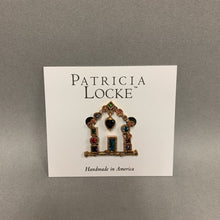 Load image into Gallery viewer, Patricia Locke Austrian Crystal House Brooch Pin (1.5&quot;)
