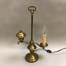 Load image into Gallery viewer, Brass Student Lamp (15&quot;)
