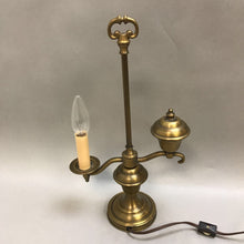 Load image into Gallery viewer, Brass Student Lamp (15&quot;)
