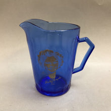 Load image into Gallery viewer, Cobalt Blue Glass Shirley Temple Pitcher (~4.5&quot;)
