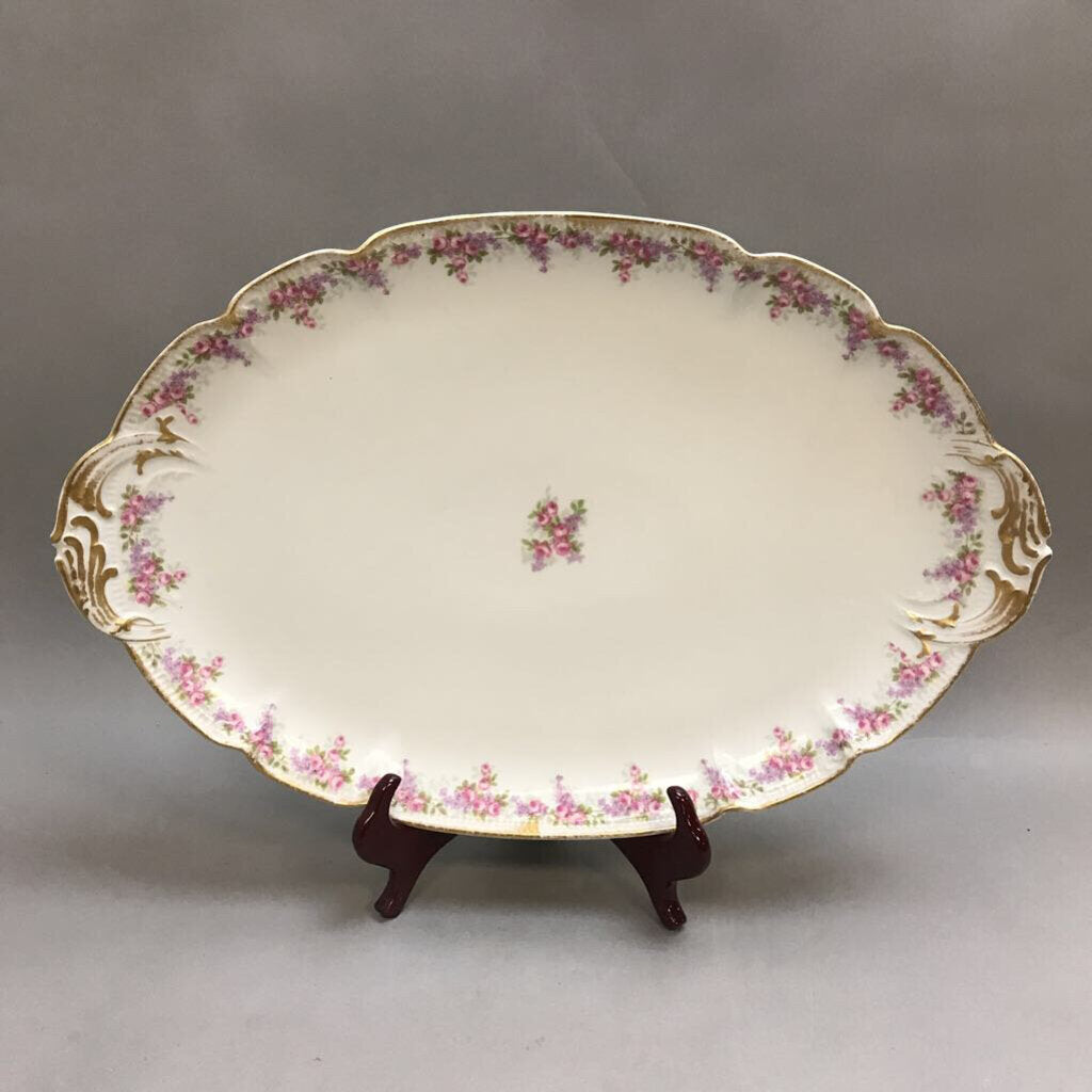 CH Field Haviland Limoges Serving Platter (~17x11)