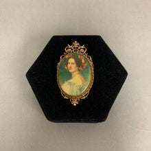 Load image into Gallery viewer, Vintage Art &#39;1828 Auguste Strobl&#39; Cameo Brooch Pin (2.5&quot;)
