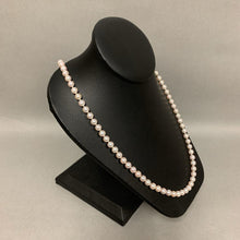 Load image into Gallery viewer, Bennett Brothers Cultured Pearl !4K White Gold Clasp 24&quot; Necklace (31.1g)
