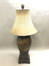 Load image into Gallery viewer, Etched Copper-look Table Lamp (36&quot;)
